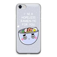 I'm A Hopeless Ramen-Tic For You: iPhone 8 Transparant Hoesje