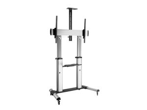 Equip 650605 100 Portable flat panel floor stand Aluminium flat panel vloer standaard