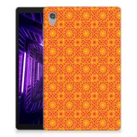 Lenovo Tab M10 HD (2de generatie) Hippe Hoes Batik Oranje