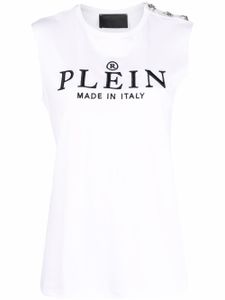 Philipp Plein débardeur Iconic Plein - Blanc