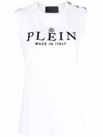 Philipp Plein débardeur Iconic Plein - Blanc - thumbnail