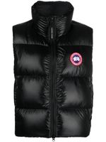 Canada Goose gilet matelassé Cypress à patch logo - Noir