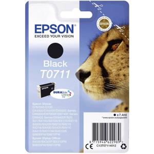 Epson Cheetah Singlepack Black T0711 DURABrite Ultra Ink