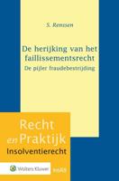 De herijking van het faillissementsrecht - Samantha Renssen - Hardcover (9789013136821)