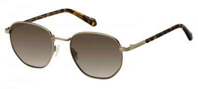 Fossil zonnebril FOS3093/S heren goud/ buin