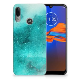 Hoesje maken Motorola Moto E6 Plus Painting Blue