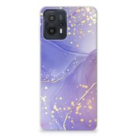 Hoesje maken voor Motorola Moto G23 | G13 Watercolor Paars