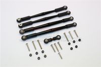 GPM Aluminium Turnbuckles, Zwart - Arrma 6S (MAK160BKBK)