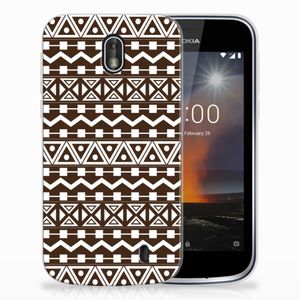 Nokia 1 TPU bumper Aztec Brown