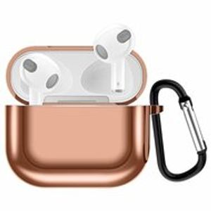 AirPods 3 hoesje - TPU - Electroplating series - Rosé goud