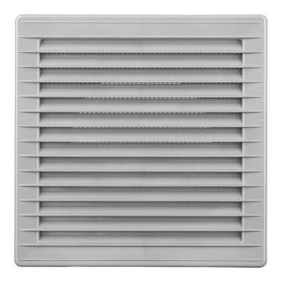 Ventilatierooster EDM 87725 Grijs 17 x 17 x 1,15 cm Muggennet Ventilatierooster EDM 87725 Grijs 17 x 17 x 1,15 cm Muggennet