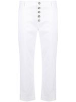 DONDUP pantalon droit à coupe courte - Blanc - thumbnail