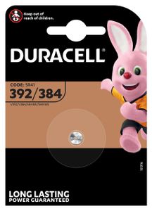 Batterij Duracell knoopcel 1x392/384 alkaline ÃƒÆ'Ã‹Å“7,9mm 1,5V-45mAh