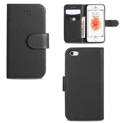 Apple iPhone 5 | 5s | SE Hoesje Grijs met Pasjeshouder Apple iPhone 5 | 5s | SE Hoesje Grijs met Pasjeshouder