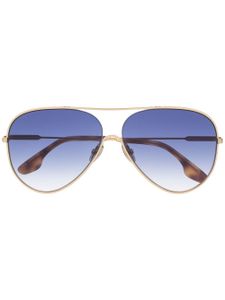 Victoria Beckham lunettes de soleil à monture aviateur