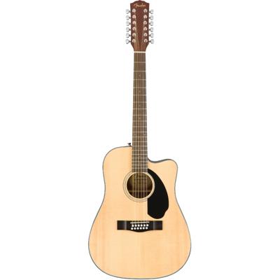 Fender Classic Design CD-60SCE-12 Natural 12-snarige elektrisch-akoestische westerngitaar