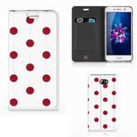 Huawei Y5 2 | Y6 Compact Flip Style Cover Cherries