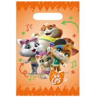 Feestzakjes 44 Cats 8 stuks papier