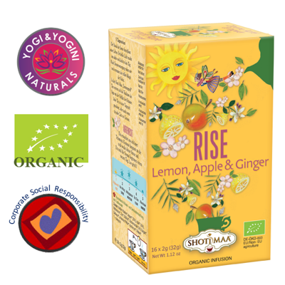 Shoti Maa citroen, appel & gember thee BIO - 38.4 - Biologisch (6 stuks) - M Shoti Maa citroen, appel & gember thee BIO - 38.4 - Biologisch (6 stuks) - M