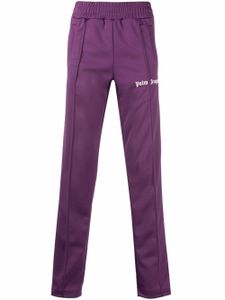 Palm Angels pantalon de jogging à rayures latérales - Violet