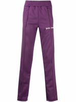 Palm Angels pantalon de jogging à rayures latérales - Violet