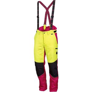 L+D worky 4117-56 Winterbroek Geel, Zwart, Rood Maat: 56