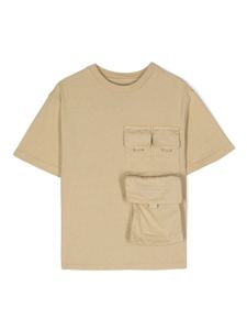 JACQUEMUS L'ENFANT t-shirt Le t-shirt Bolso en coton - Tons neutres