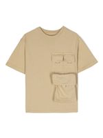 JACQUEMUS L'ENFANT t-shirt Le t-shirt Bolso en coton - Tons neutres - thumbnail