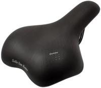 Selle san Fietszadel San Remo Donau voor stads-/trekkingfietsen zwart (werkplaatsverpakking)