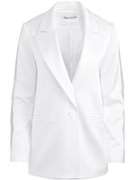 alice + olivia blazer Denny à ornements en cristal - Blanc