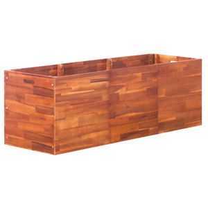 Plantenbak verhoogd 150x50x50 cm acaciahout