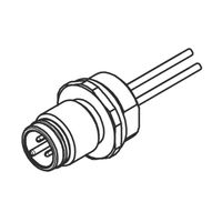 Molex 1200845103 Sensor/actuator connector, geassembleerd Aantal polen: 4 Stekker 1 stuk(s) - thumbnail