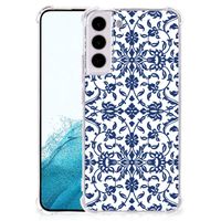 Samsung Galaxy S22 Plus Case Flower Blue - thumbnail