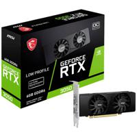 MSI Nvidia GeForce RTX 3050 Videokaart LP OC 6 GB GDDR6-RAM PCIe x16 DisplayPort, HDMI NVIDIA G-Sync , Low Profile, Overclocked - thumbnail