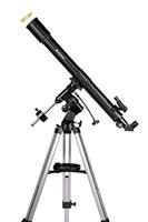 Bresser Lyra 70/900 EQ Telescopische refractor met smartphone-camera-adapter en hoogwaardig zonnefilter, inclusief montage, statief en accessoires