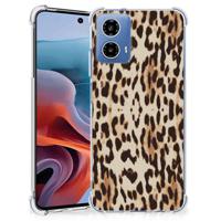 Motorola Moto G34 Case Anti-shock Leopard