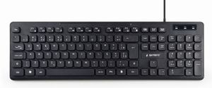 Gembird KB-MCH-04 toetsenbord USB QWERTY Amerikaans Engels Zwart