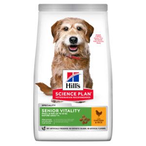 Hill&apos;s Mature Adult Senior Vitality Small & Mini met kip hondenvoer 1,5 kg