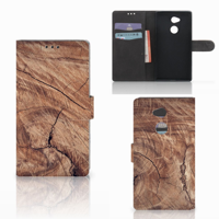 Sony Xperia XA2 Ultra Book Style Case Tree Trunk