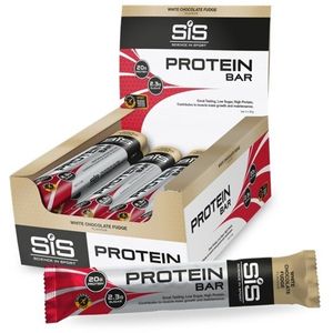 SIS Proteine Reep Witte Chocolade Toffee12x64g - Overige artikelen - Sportvoeding - beige - maat ONE-SIZE