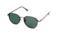 Kost zonnebril unisex modern brons/groen (20 143)