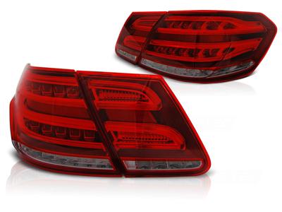 Tuning-Tec Achterlichten MERCEDES W212 E-Klasse 09-13 ROOD SMOKE LED P21