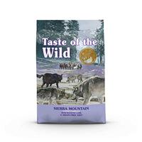 Taste of the Wild, Sierra Mountain, graanvrij droog hondenvoer met geroosterd lam, 12,2 kg, (Pack van 1)