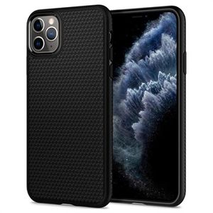 Spigen Liquid Air iPhone 11 Pro Max TPU Hoesje - Zwart