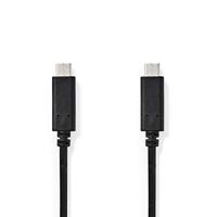 Nedis kabel USB 3.1 (eerste generatie) type C-stekker - Ti