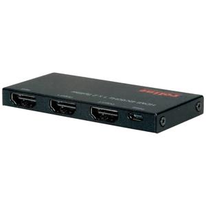 Roline HDMI-splitter 2 poorten HDMI 3840 x 2160 Pixel