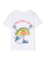 Stella McCartney Kids t-shirt à imprimé graphique - Blanc