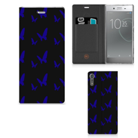 Sony Xperia XZ | XZs Hoesje met Magneet Vlinder Patroon