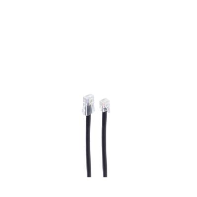 Shiverpeaks ISDN Verbindingskabel [1x RJ11-stekker 6p4c - 1x RJ45-stekker 8p4c] 6 m Zwart