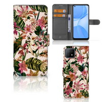 OPPO A73 5G Hoesje Flowers